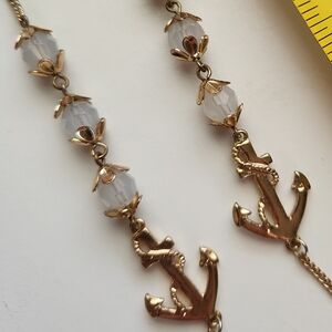 Necklace w/ matching drop earrings NWOT